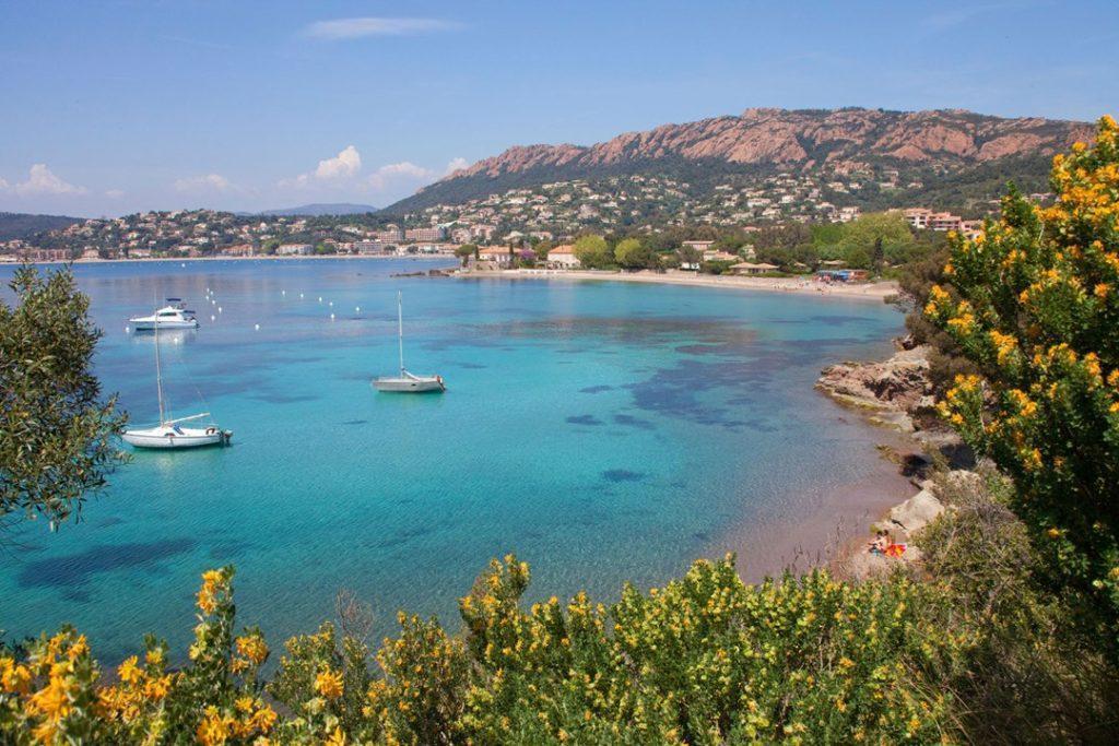 baie agay plage baumette